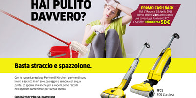 Cashback Karcher, hai pulito davvero?