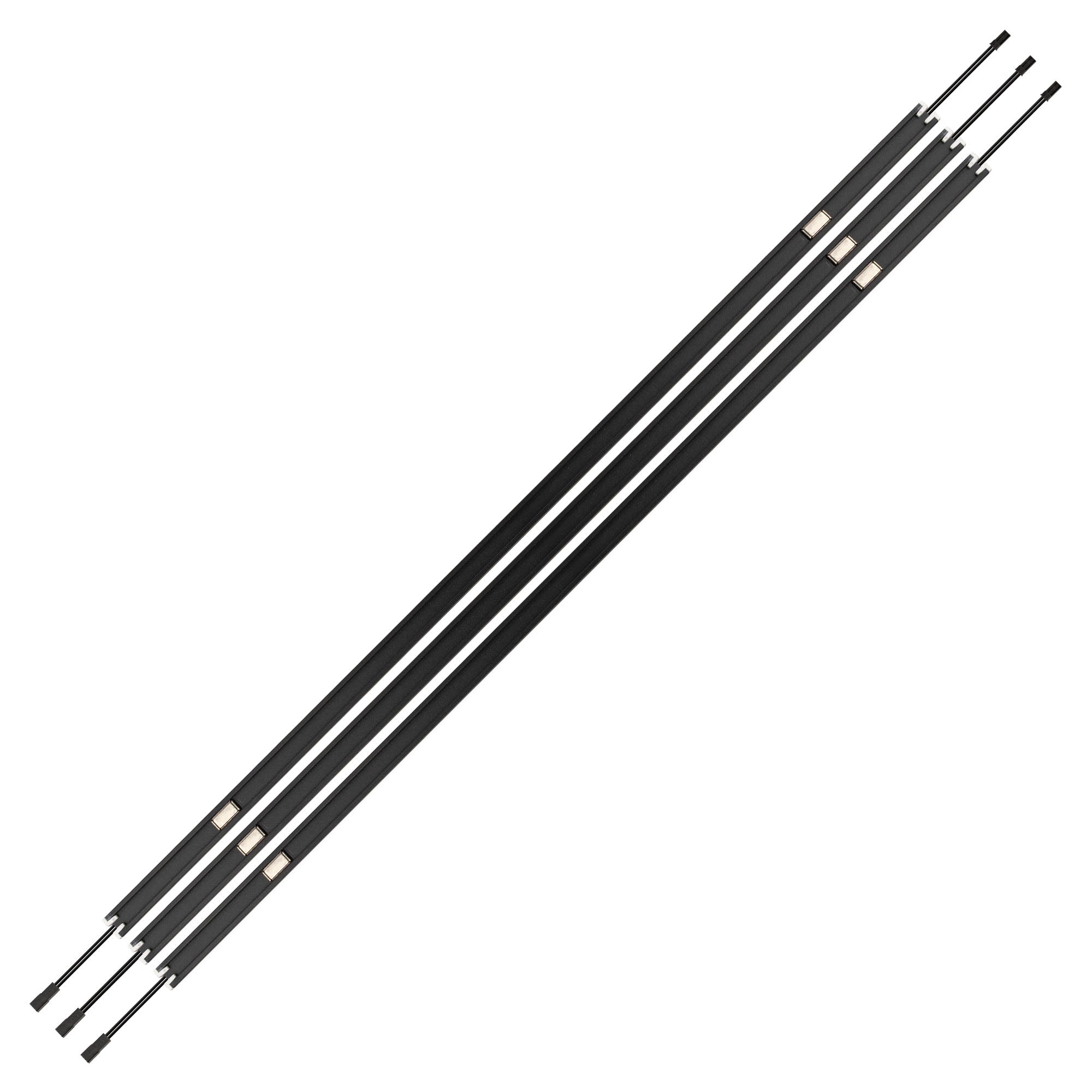 SET DI 3 LUCI LED MAGNETICHE CON INTERRUTTORE PER SISTEMI MODULARI 17919 JBM