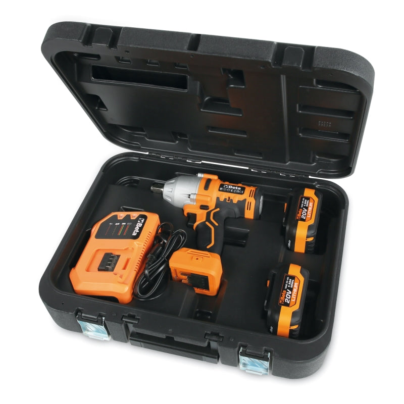 Avvitatore reversibile ad impulsi 20V BRUSHLESS con attacco 1/2" - 600 Nm Beta 1984/K600