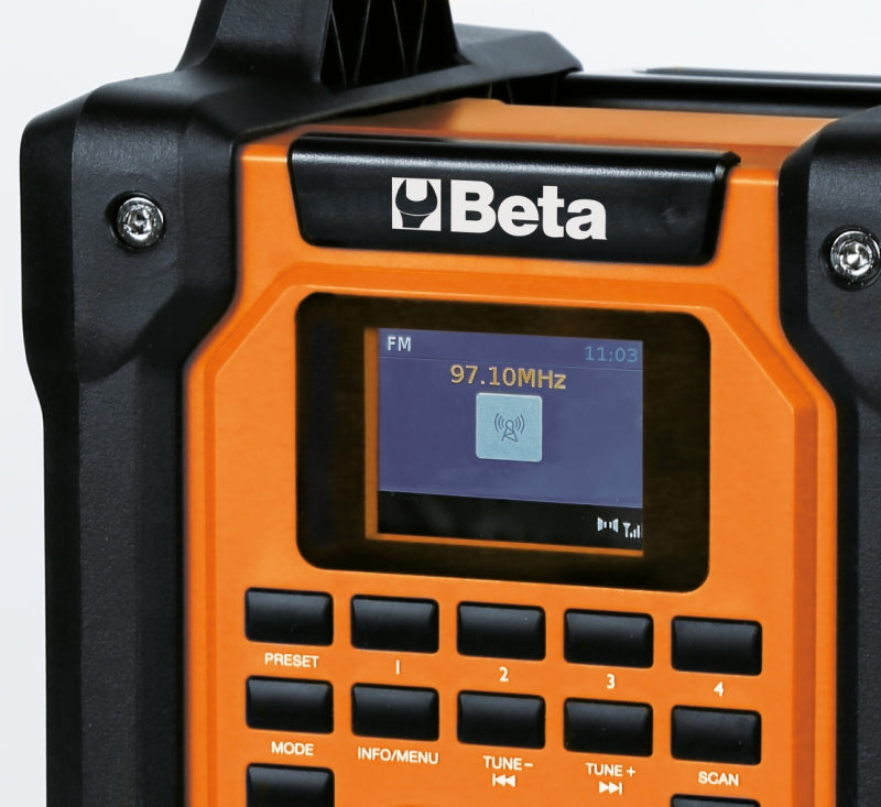 Radio da cantiere 20V Beta 1989RCB