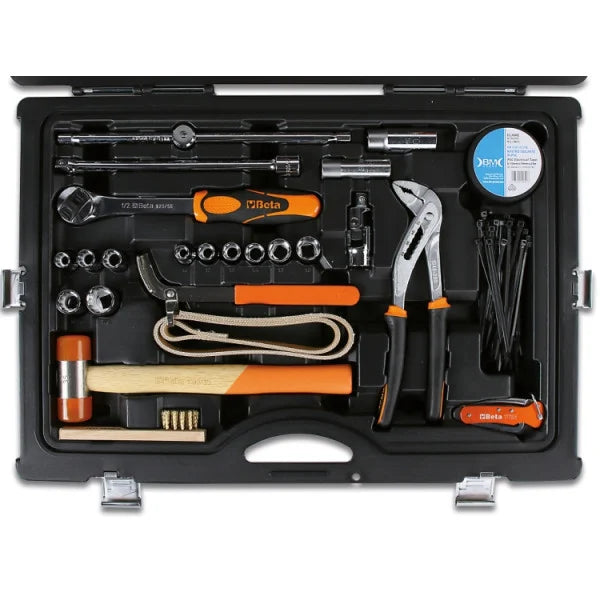 Valigia con assortimento di 55 utensili per nautica Beta 2051N