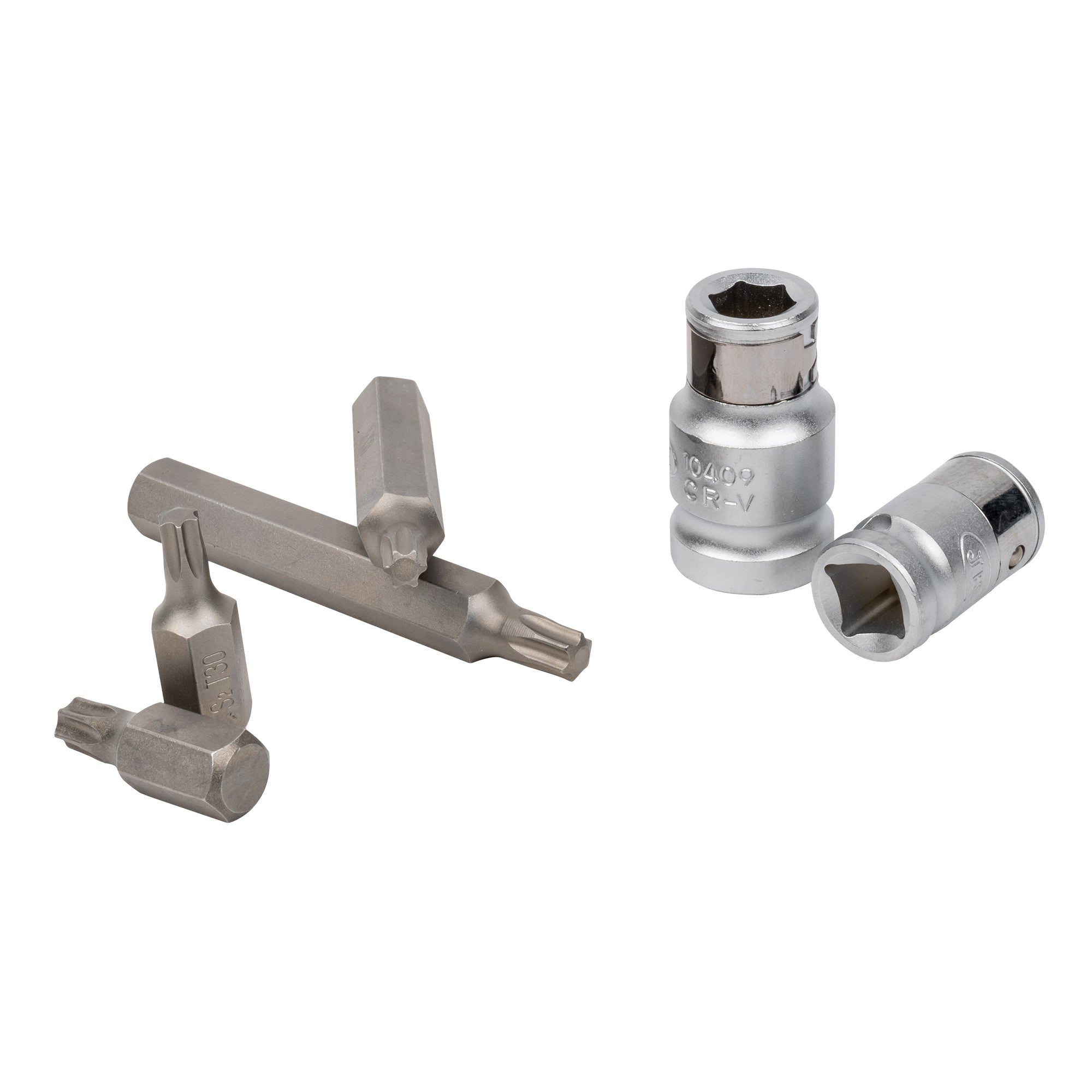 VALIGETTA DI 42 PEZZI CON INSERTI ESAGONALI, A 12 CANTI E TORX 1/2" E 3/8" 50983 JBM