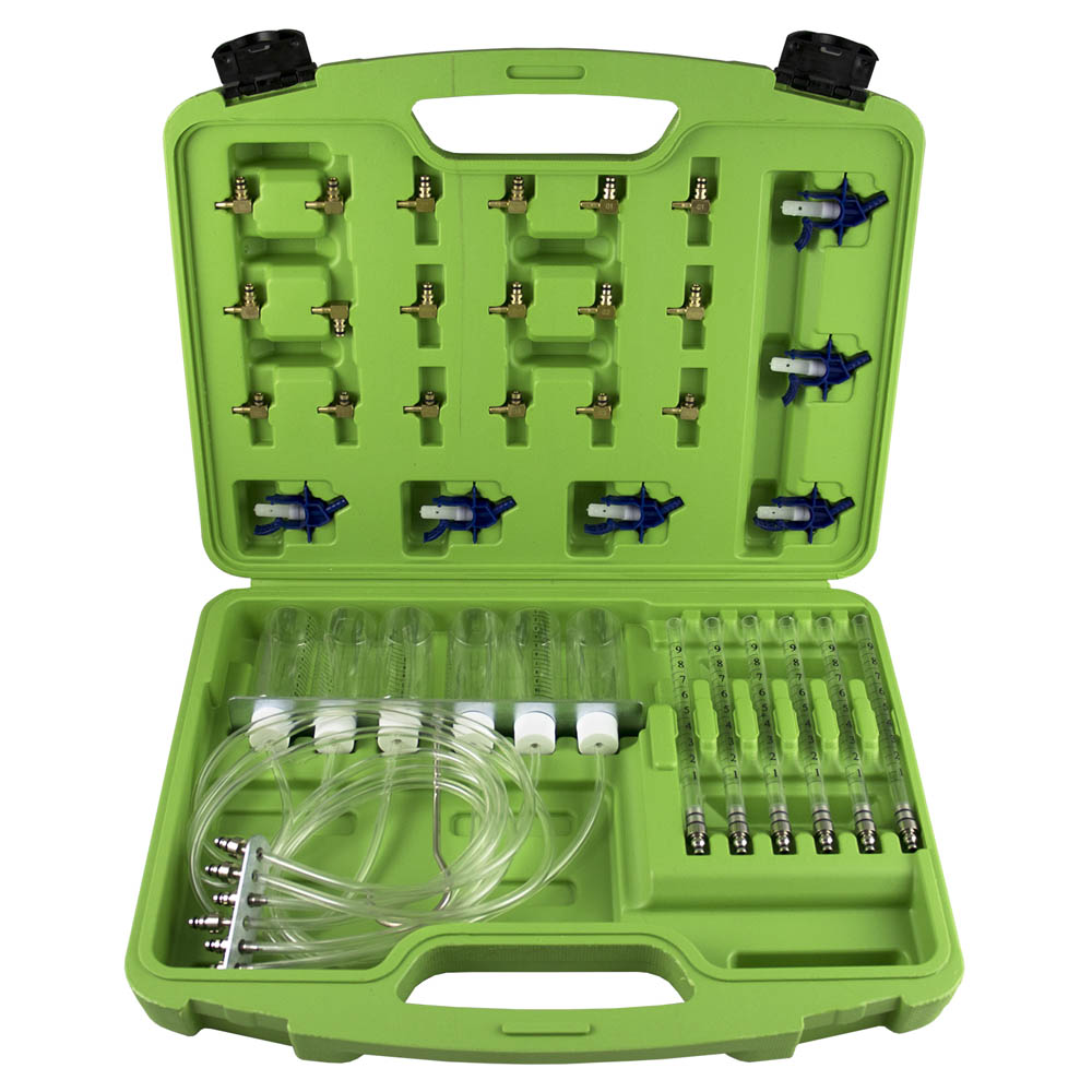 ESTRATTORE PNEUMATICO INIETTORI 54186 + SET SMERIGLIATORE INIETTORI 52813 + TESTER 51493 JBM