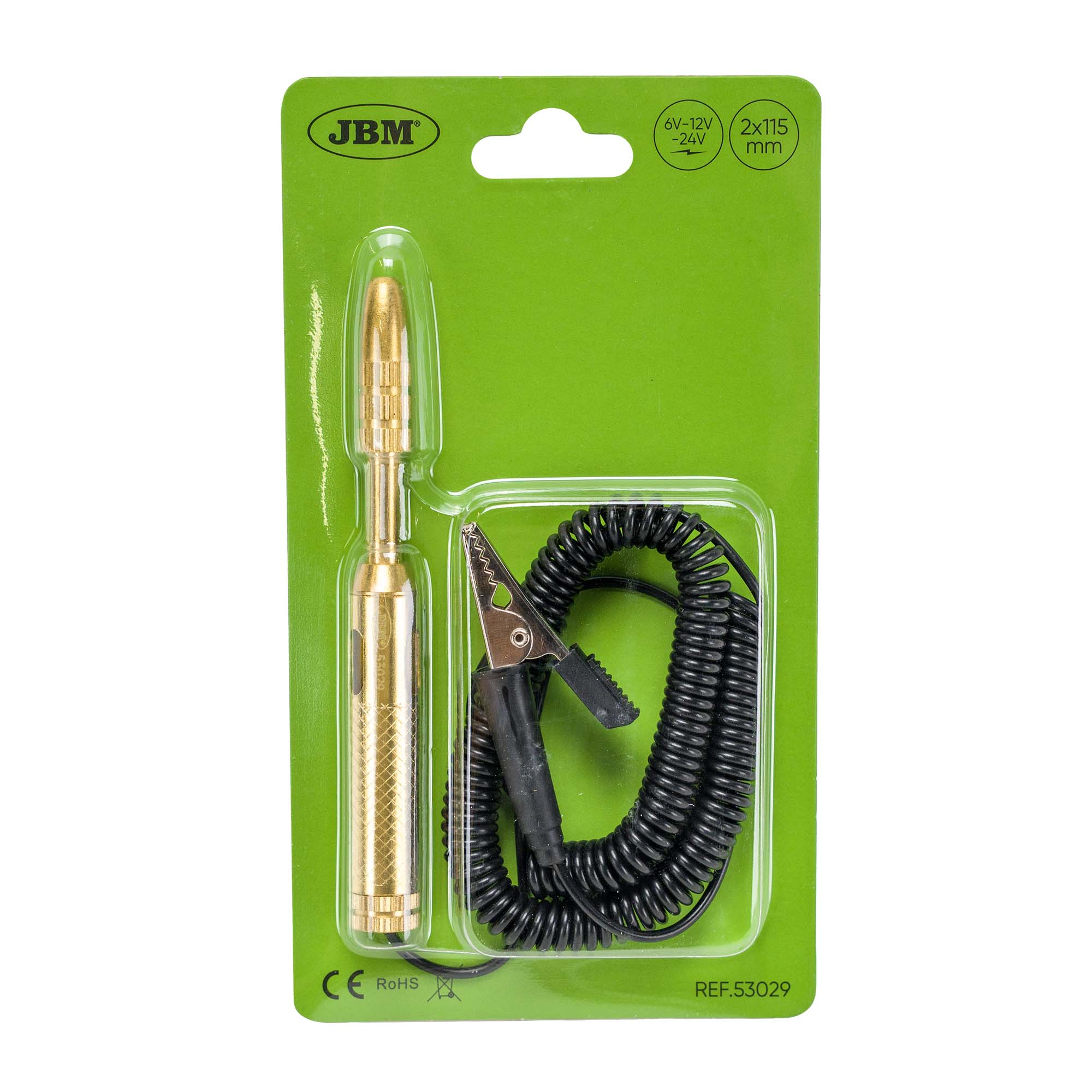 TESTER CIRCUITO AUTOMOTIVE 2X115MM 53029 JBM
