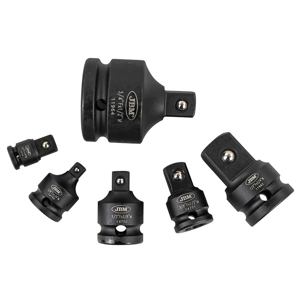 SET DI 6 ADATTATORI PNEUMATICI 53743 JBM