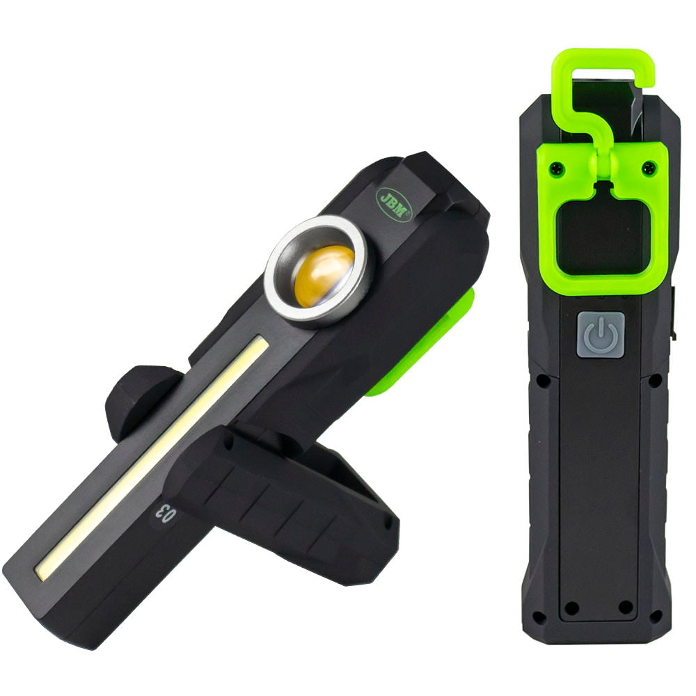 MINI LAMPADA LED CON BASE ARTICOLATA MAGNETICA - 300LM 53776 JBM