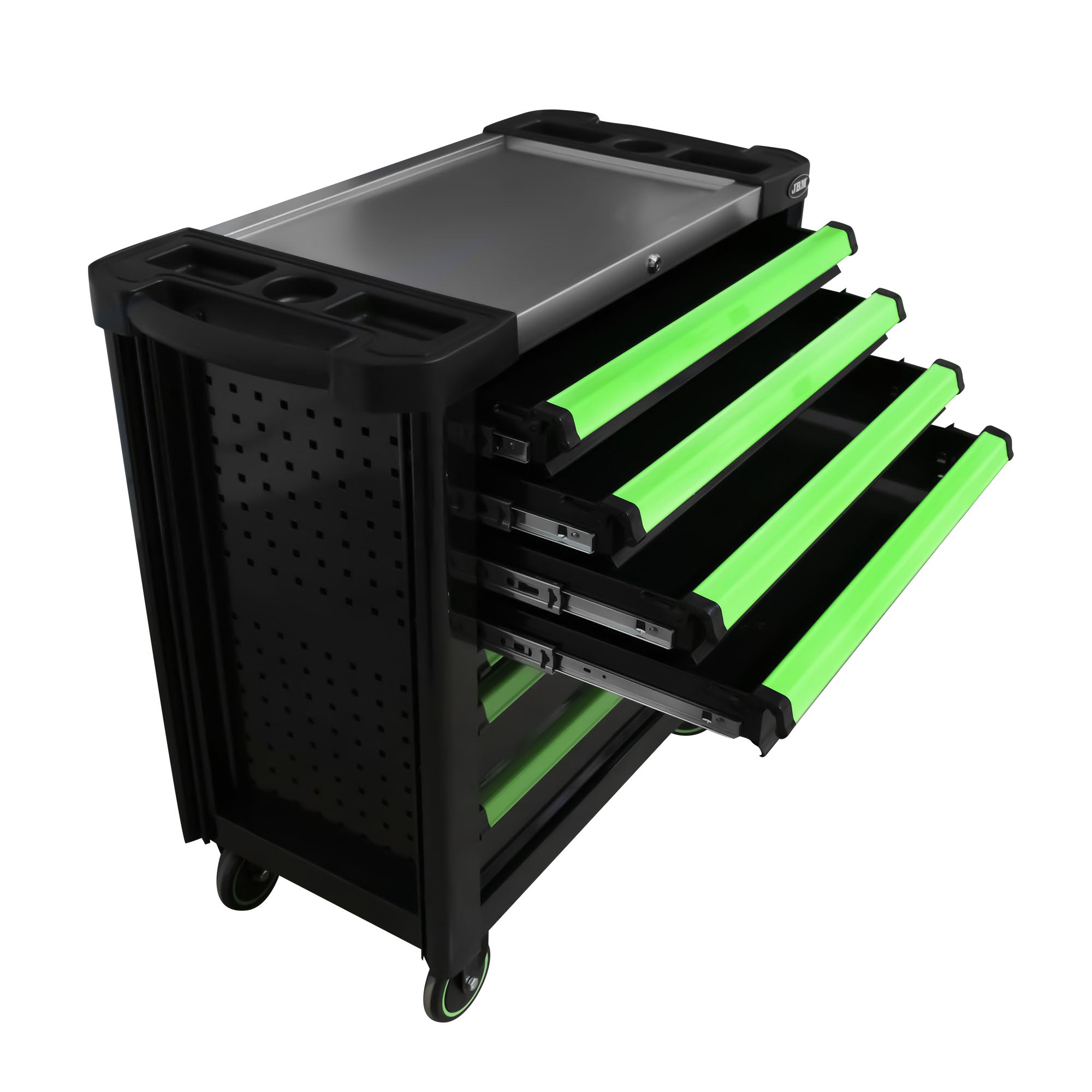 CARRELLO XL CON 7 CASSETTI VERDE - VUOTO 53869 JBM