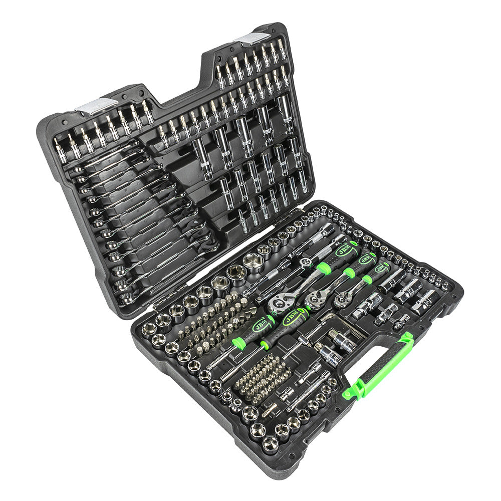KIT DI ATTREZZI DA 216 PEZZI 54045 + 54117 + 54123 JBM SERIE 430