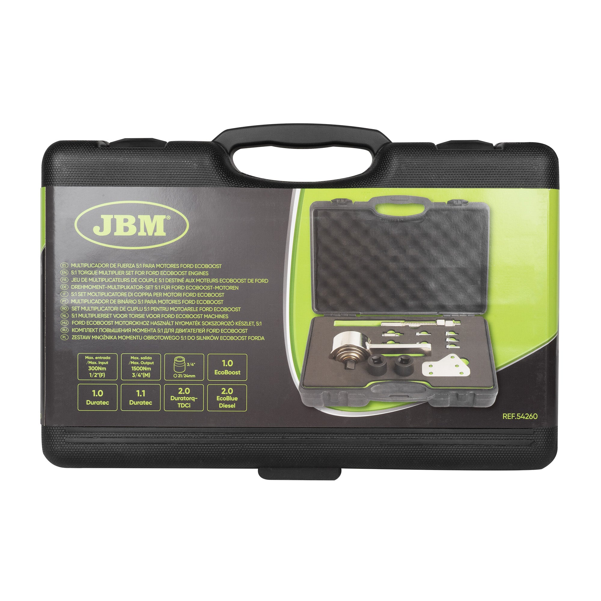 KIT DI MOLTIPLICATORE DI FORZA 5:1 PER MOTORI FORD ECOBOOST 54260 JBM