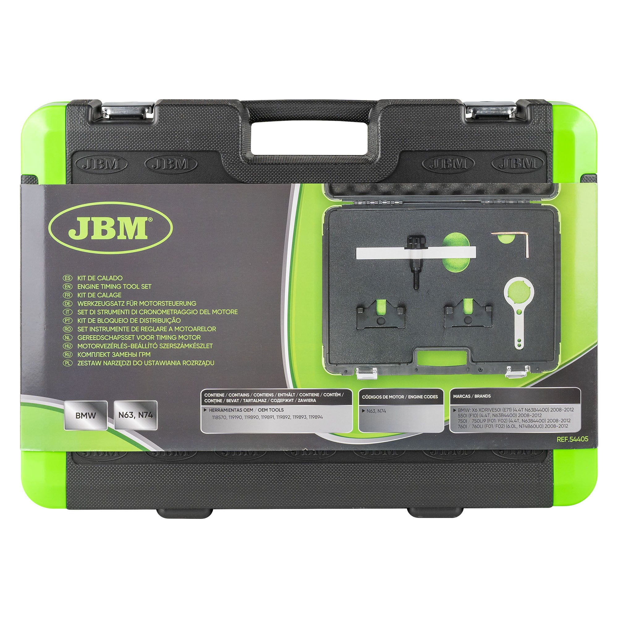 KIT DI MESSA IN FASE PER BMW N63, N74 54405 JBM