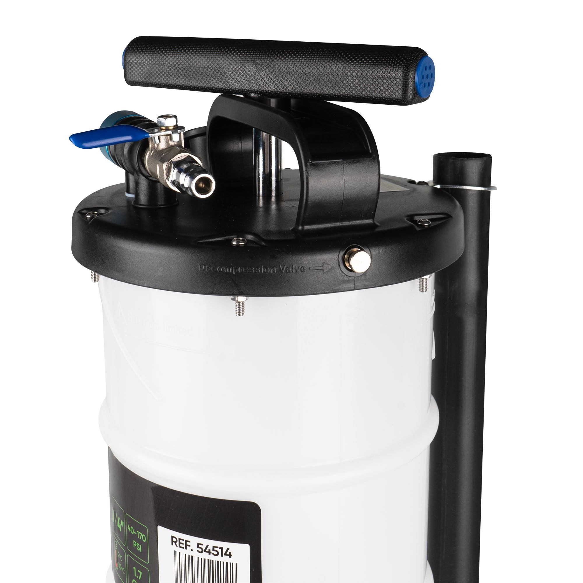 POMPA DI ESTRAZIONE DELL'OLIO PNEUMATICA/MANUALE 6.5L 54514 JBM