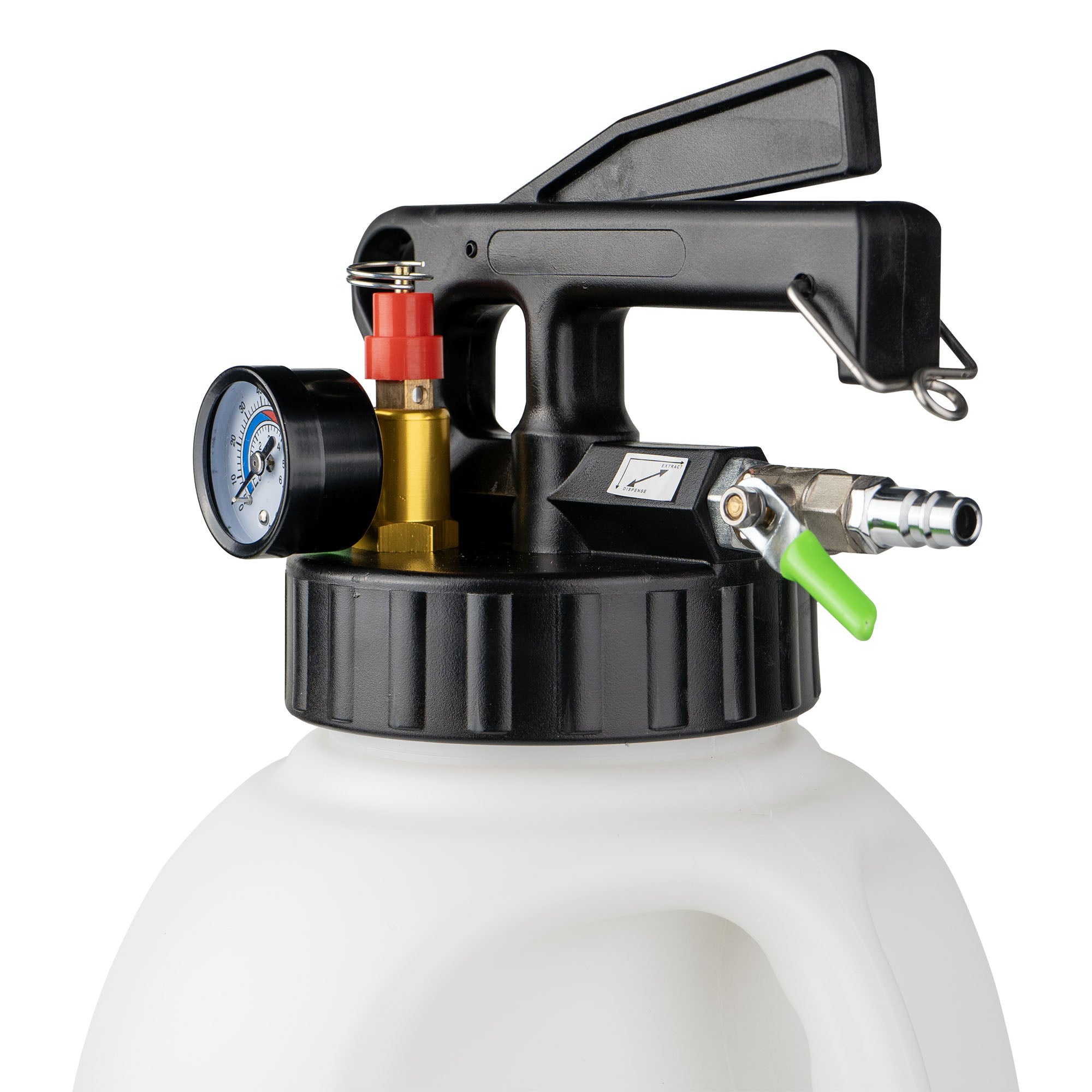 POMPA DI TRASMISSIONE PNEUMATICA 10L CON 15 ADATTATORI 54555 JBM