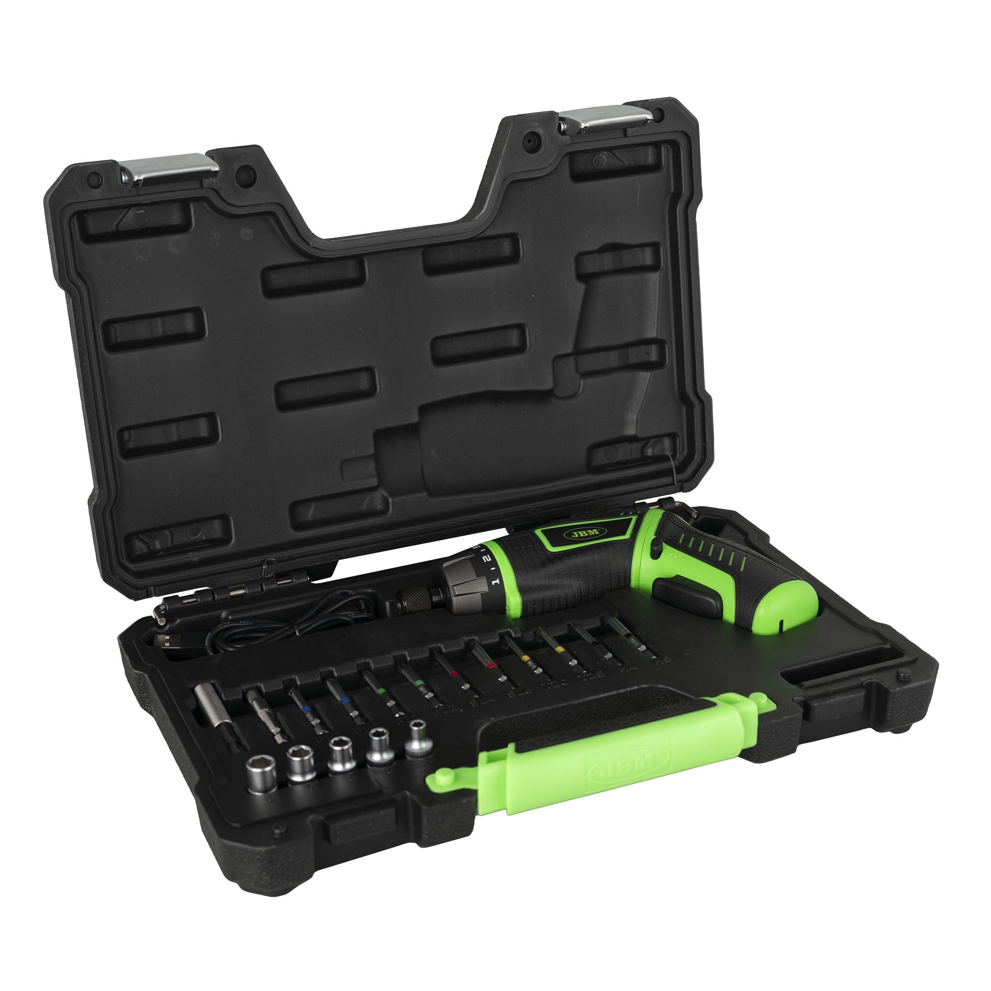 CACCIAVITE A BATTERIA E SET DI PUNTE 54683 JBM
