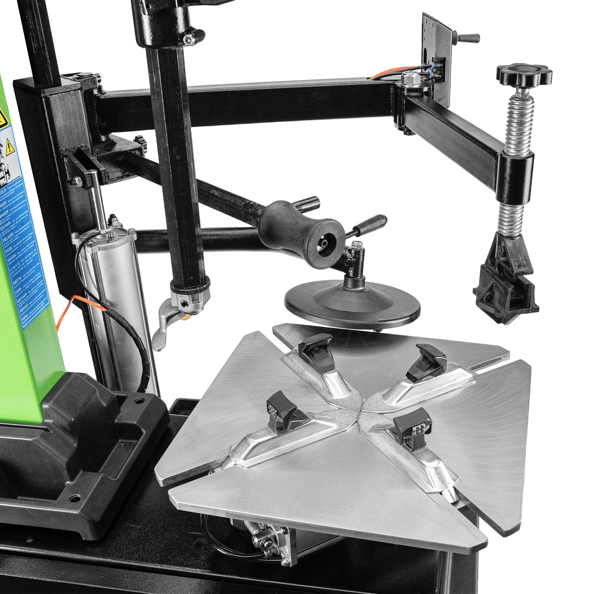 EQUILIBRATRICE DIGITALE PER RUOTE 54970 + 55022 SMONTAGOMME + 53956 SEDIA JBM