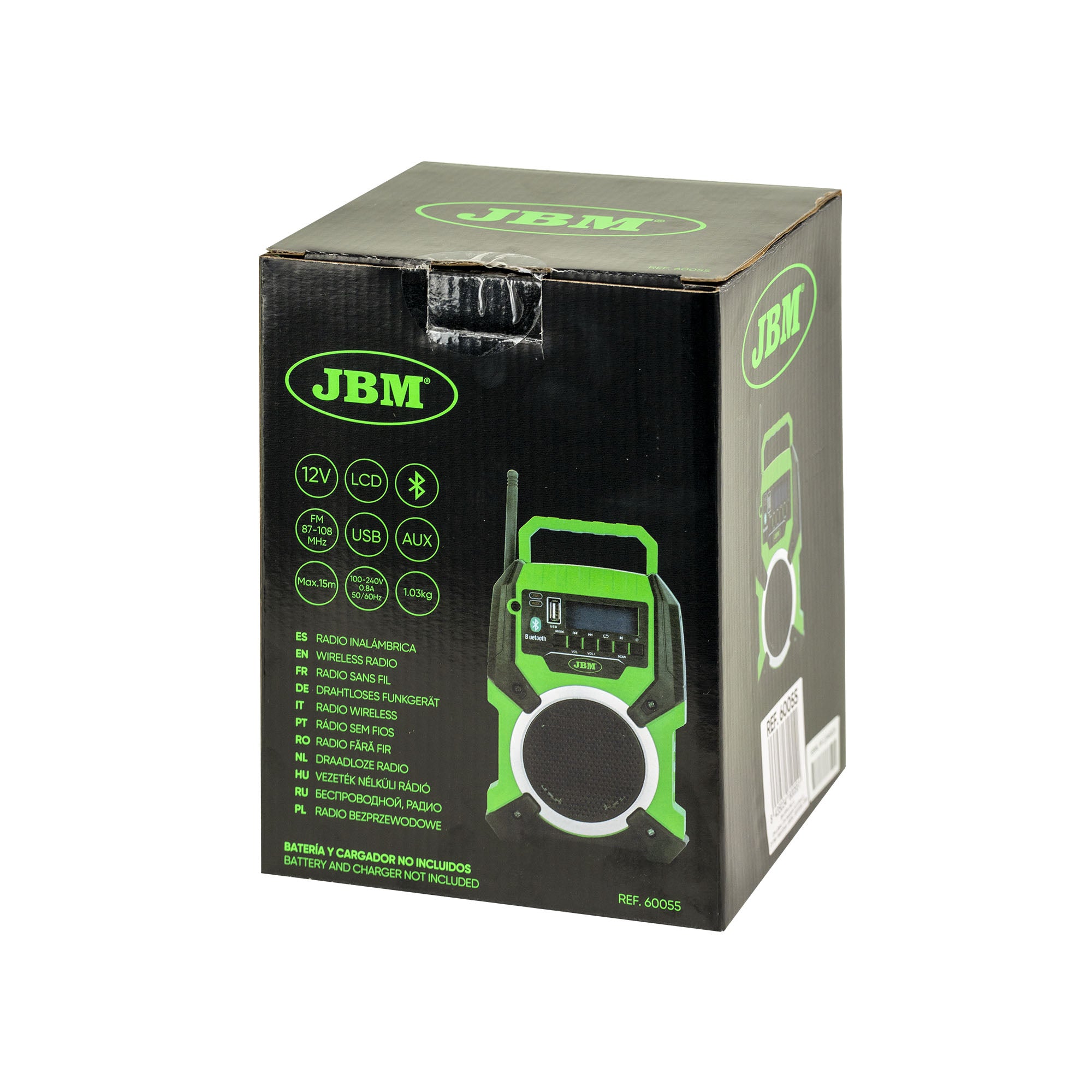 RADIO WIRELESS A BATTERIA - 12V 60055 JBM