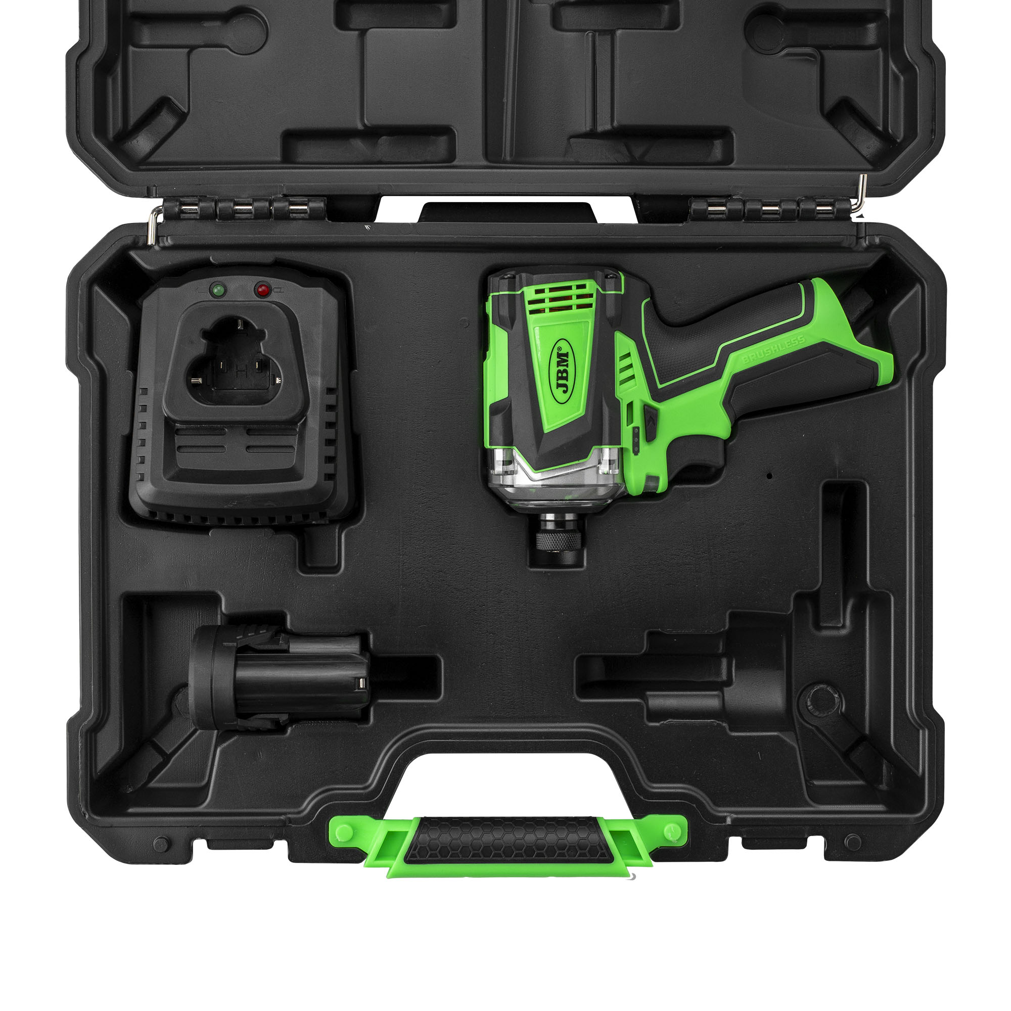 AVVITATORE A IMPULSI 1/4" 150NM BRUSHLESS CON CUSTODIA 60060C JBM