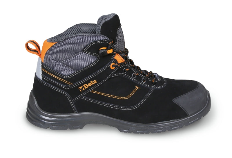 Scarpe alte in action nabuk idrorepellente con inserto antiabrasione nella zona del puntale e rapido sfilamento Beta 7218FN