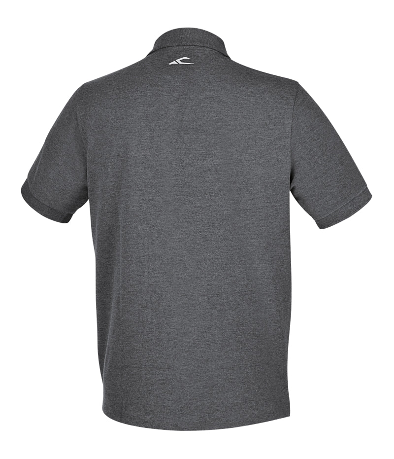 Polo work in cotone piquet 200g, con 3 bottoni, grigio melange Beta 7552G