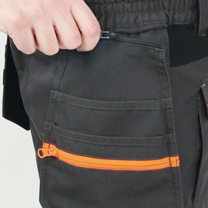 Pantalone flying pockets con inserti in tessuto elasticizzato Beta 7819G
