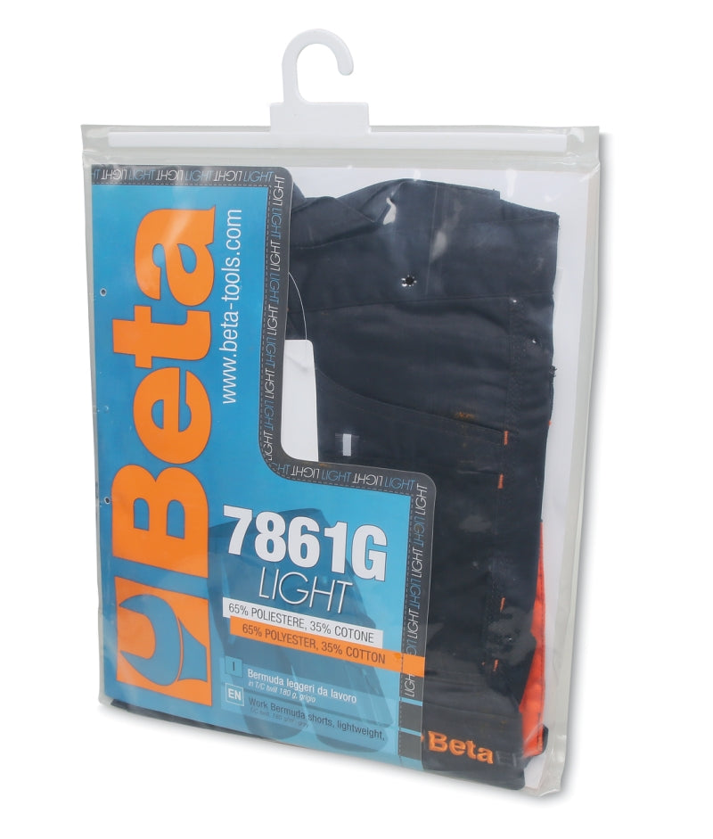 Bermuda leggeri da lavoro, grigio Beta 7861G
