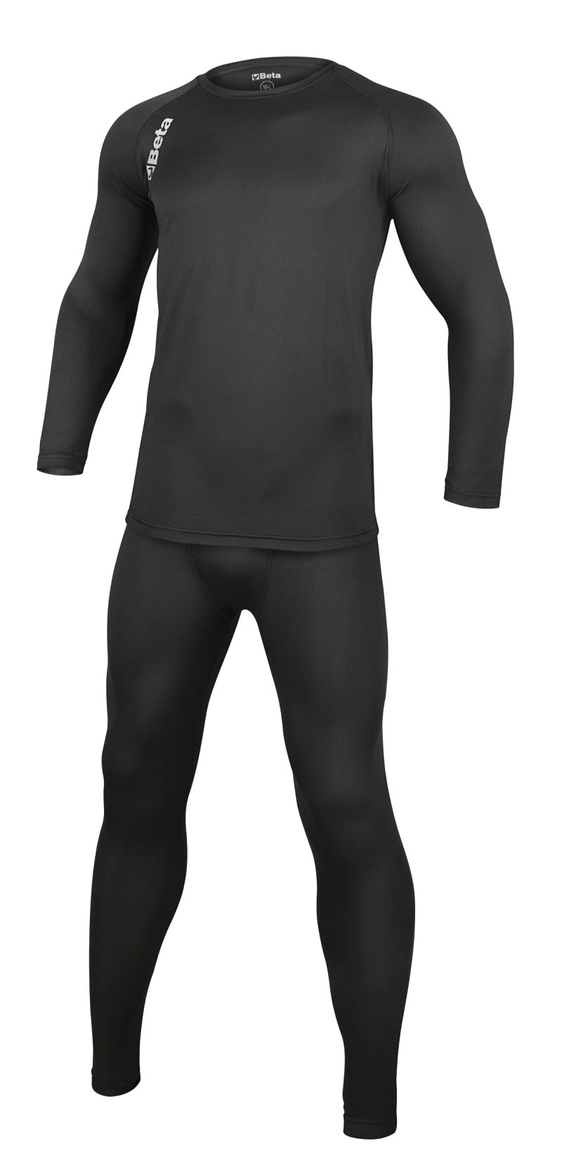 Set abbigliamento intimo tecnico maglia intima tecnica maniche lunghe + calzamaglia intima tecnica Beta 7996N