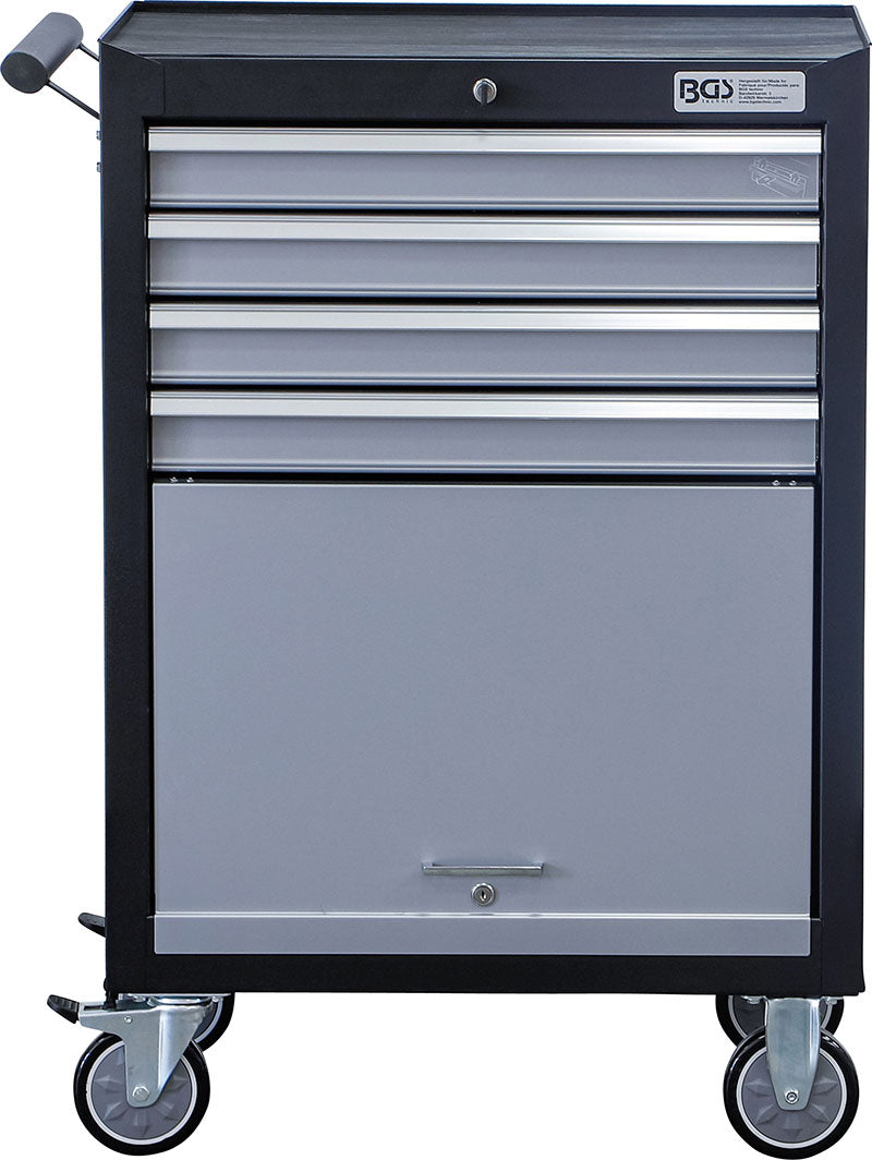 CARRELLO PORTAUTENSILI, 4 CASSETTI + 1 VANO VUOTO