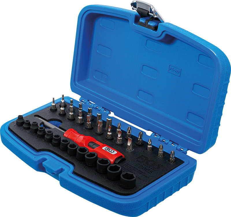 SET 36 PZ CACCIAVITE A PERCUSSIONE ATT. 1/4" BGS72005