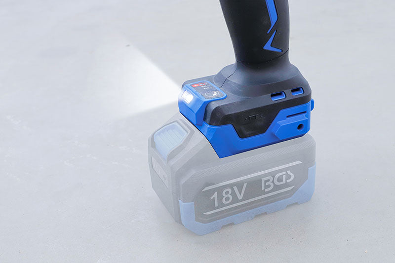 AVVITATORE A BATTERIA, 3/4”, BRUSHLESS, 1200 NM, 18 V BGS7364