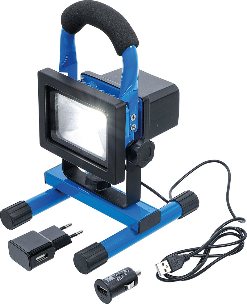 LAMPADA DA LAVORO A BATTERIA, COB-LED, 5 W BGS85340