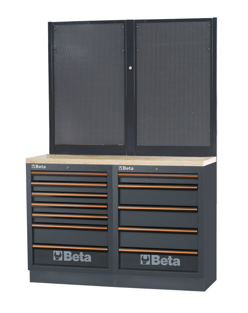 Combinazione banchi arredo officina C45PRO 2.0 Beta C45PRO 2.0 BPW-1,3 + FRIGORIFERO PROMO SUMMER 2026