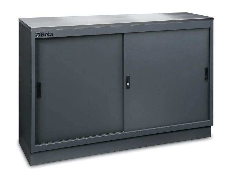 Modulo fisso da 1360 mm con 2 ante in lamiera per arredo officina C45PRO 2.0 Beta C45PRO 2.0 MAL