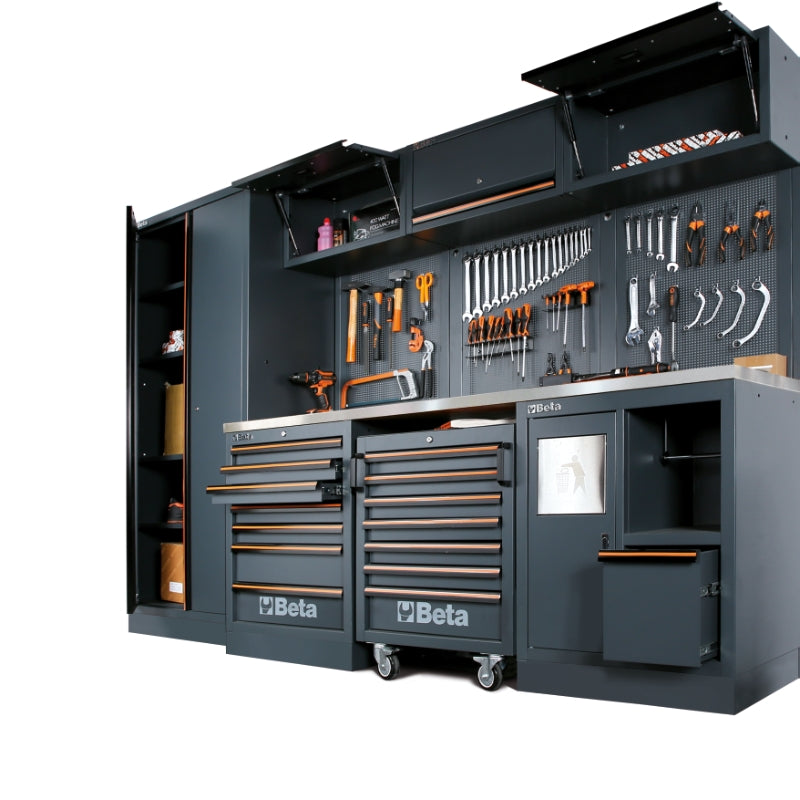 Combinazione arredo officina C45PRO 2.0 Beta C45PRO 2.0 X + FRIGORIFERO SUMMER PROMO 2026