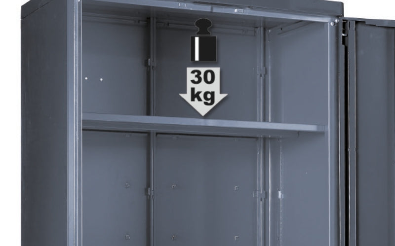 Armadio in lamiera a un'anta per arredo officina RSC55 Beta C55A1
