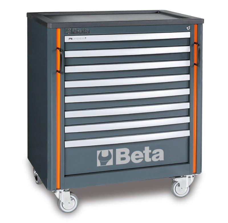 Modulo cassettiera mobile con 8 cassetti per arredo officina Beta C55C8