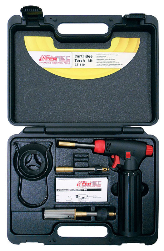 SALDATORE A GAS RICARICABILE CON 3 BECCUCCI INTERCAMBIABILI CT-610