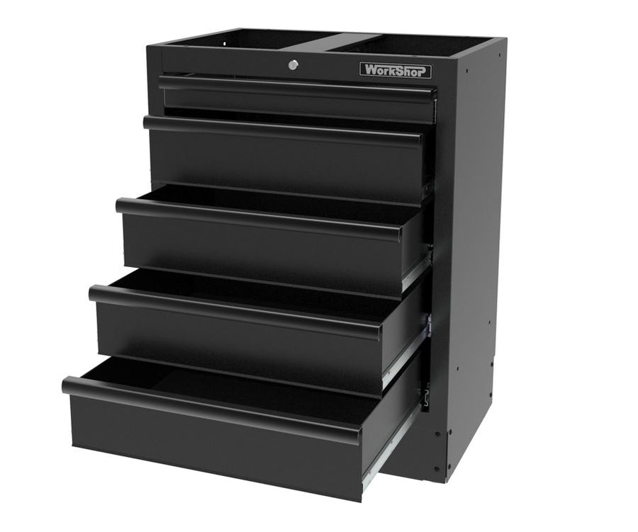 Arredo Officina Workshopitaly MPS 27 inox 3mt. Total Black