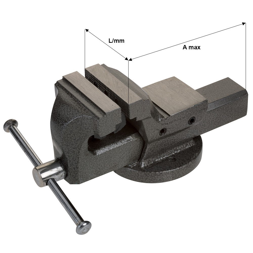 MORSA PARALLELA DA BANCO IN ACCIAIO FORGIATO Fasano FG 121/B
