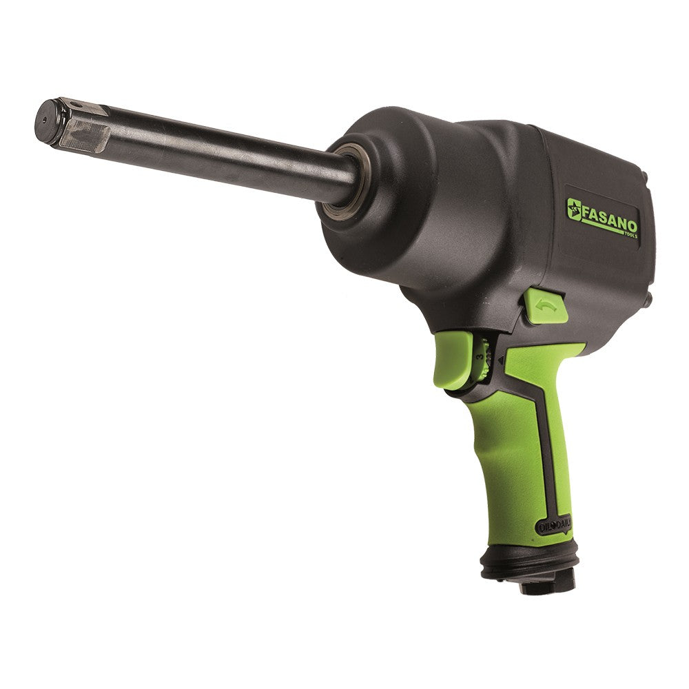 AVVITATORE PNEUMATICO AD IMPULSI CON ATTACCO QUADRO 3/4" E ALBERO LUNGO 6" Fasano FGA 316/L