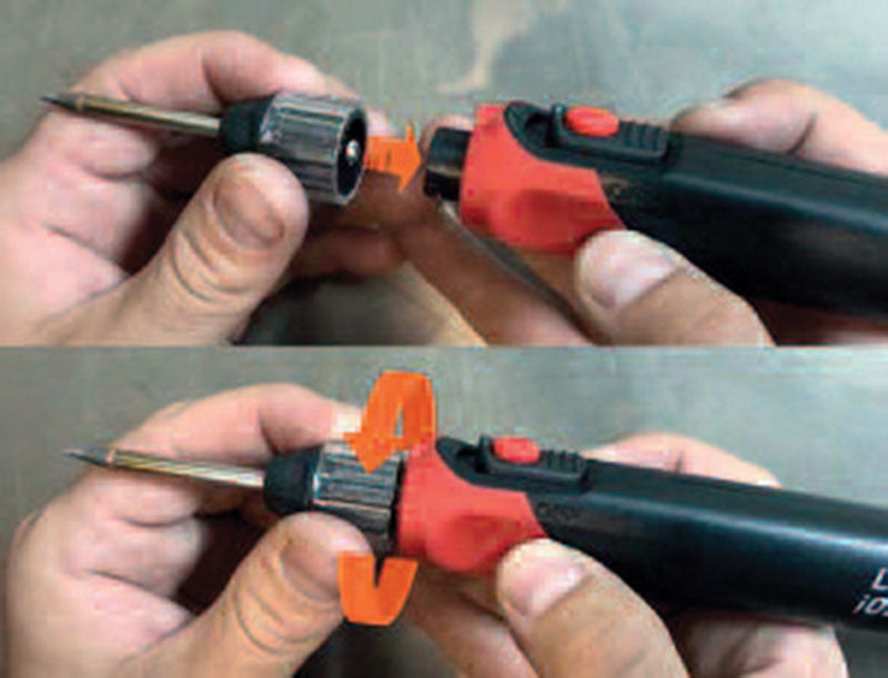 MINI SALDATORE A BATTERIA RICARICABILE, 30 W FM200