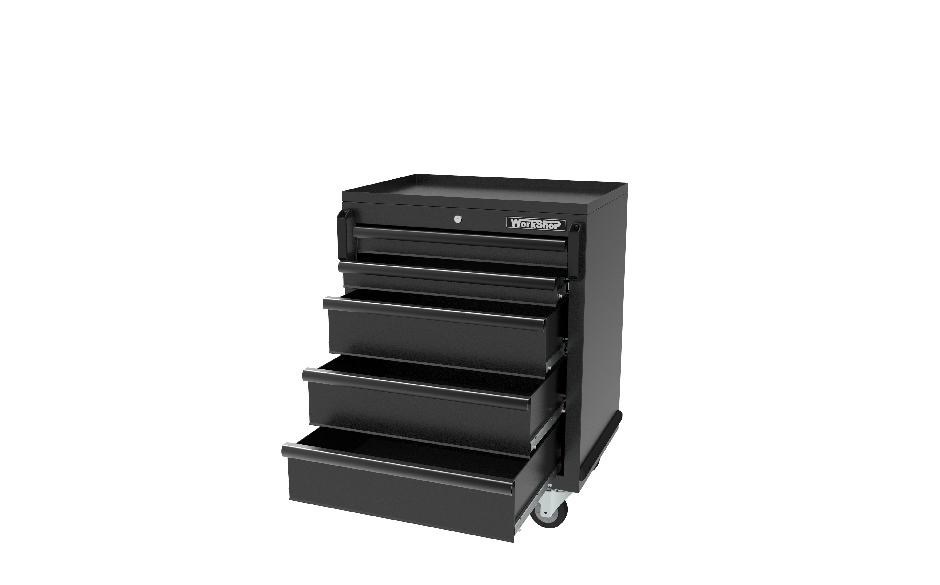 Arredo Officina Workshopitaly MPS 27 inox 3mt. Total Black + set 74 utensili Usag