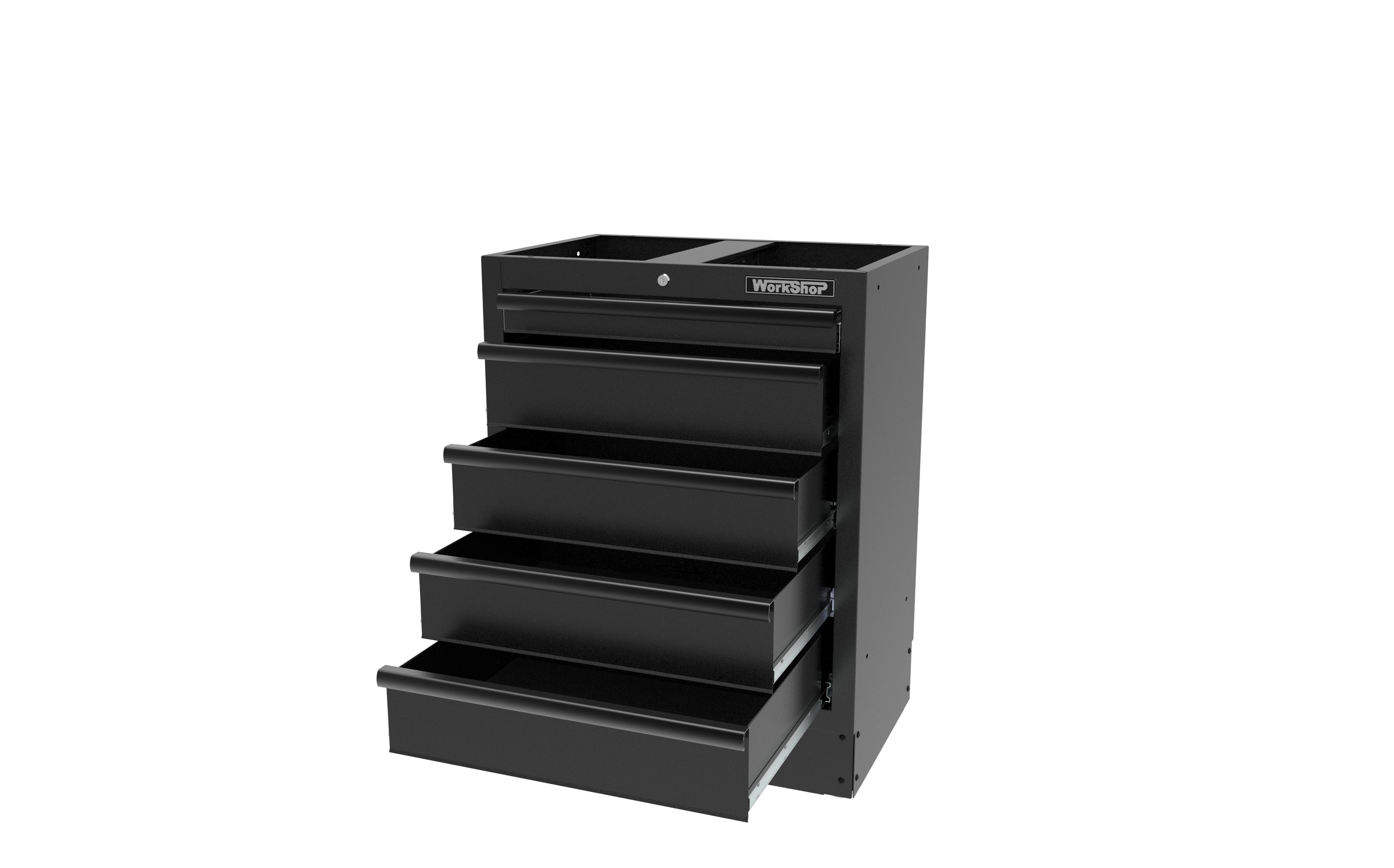 Arredo Officina Workshopitaly MPS 15 legno 2,82mt. x 2,82mt. Total Black