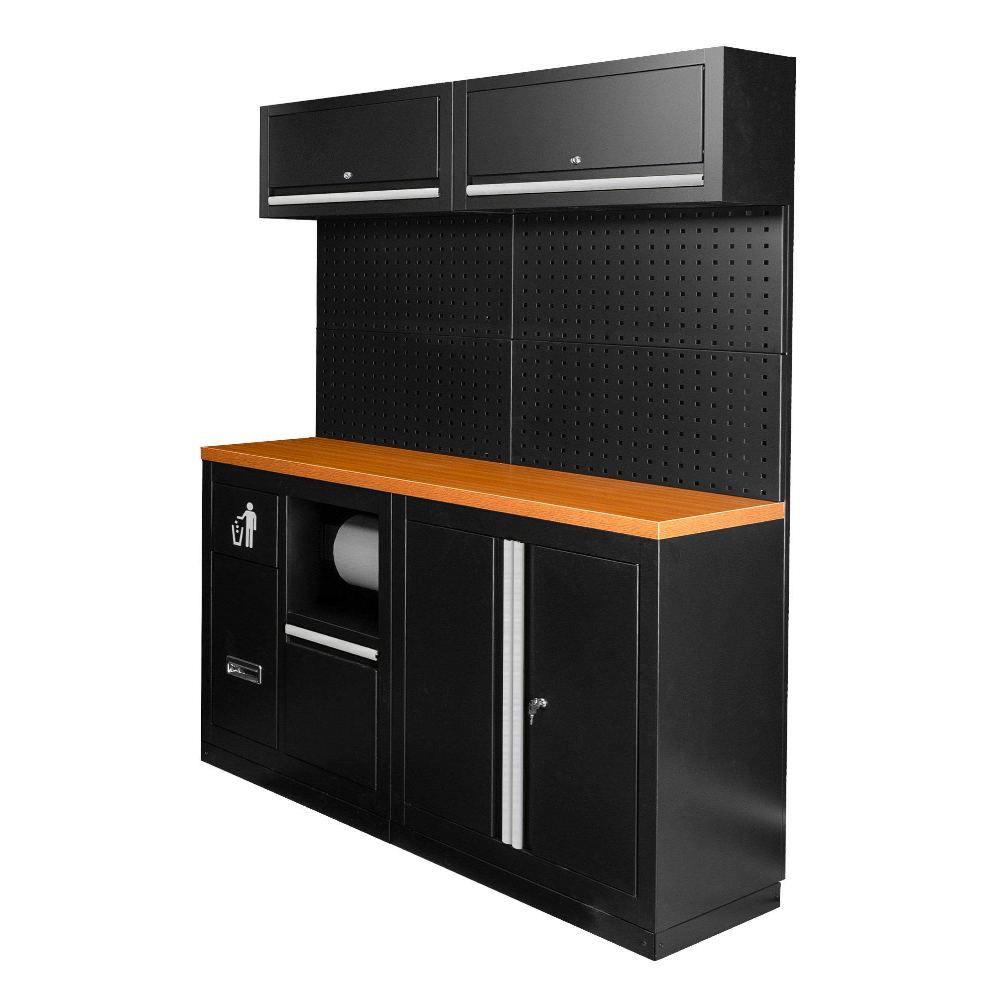 SET DI MOBILI MODULARI (12 PEZZI) - ARGENTO SERIE527S JBM