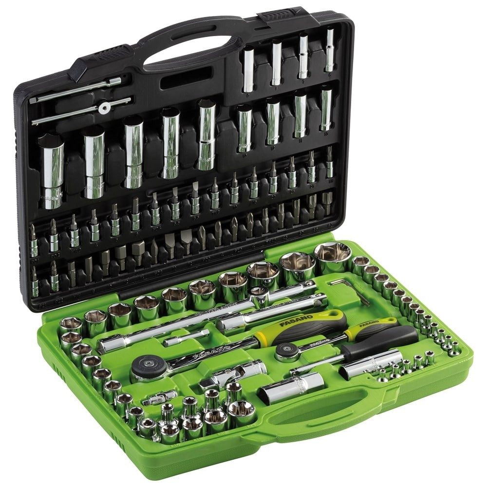 Valigia in Abs Fasano Tools SET 108 UTENSILI DA 1/4" E 1/2" FG BEST 108