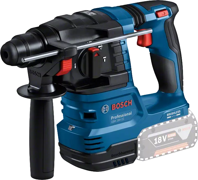 MARTELLO PERFORATORE BATTERIA SDS PLUS GBH 18V-22 BOSCH PROFESSIONAL