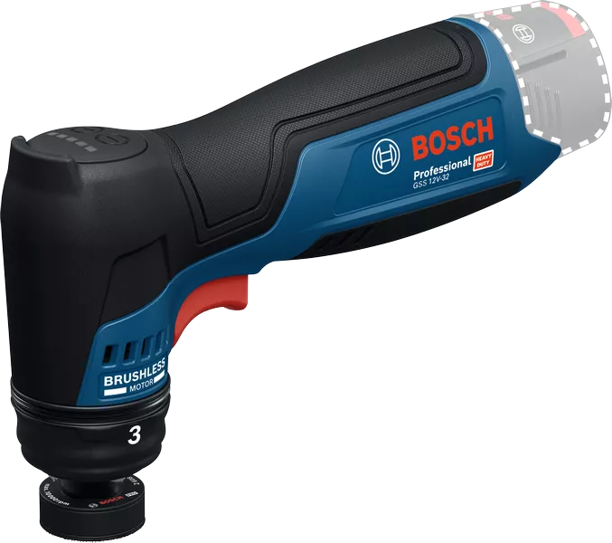 Levigatrice rotoorbitale a batteria Bosch GSS 12V-32 Professional