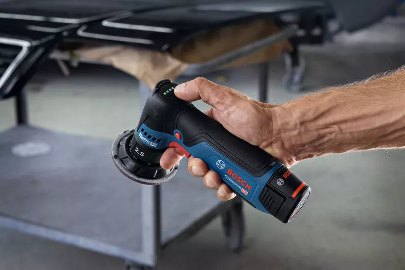 Levigatrice rotoorbitale a batteria Bosch GEX 12V-77 Professional