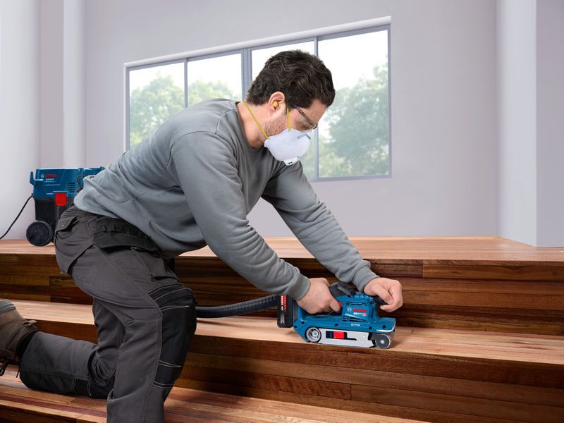 Levigatrici a nastro Bosch GBS18V-75 PRO