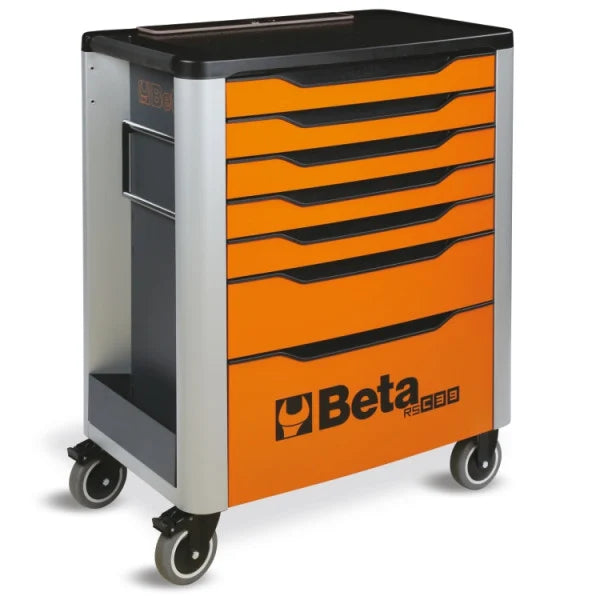 Cassettiera mobile porta attrezzi con 7 cassetti, con assortimento di 288 utensili Beta 3900 RSC39/7-VI