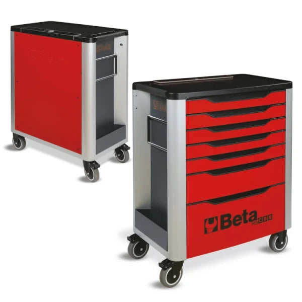 Cassettiera mobile porta attrezzi con 7 cassetti, con assortimento di 288 utensili Beta 3900 RSC39/7-VI