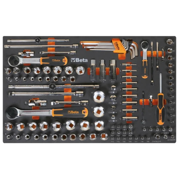 Combinazione arredo officina RSC50 2.0 con 445 utensili Beta RSC50 2.0 F/445UT + FRIGORIFERO PROMO SUMMER 2026